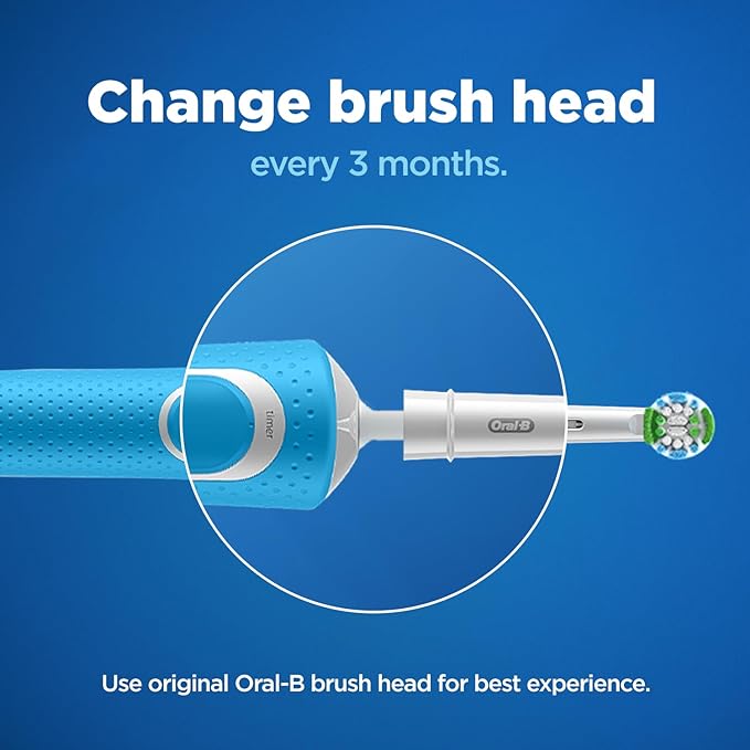 Oral B Precision Clean Toothbrush Head, Pack of 2