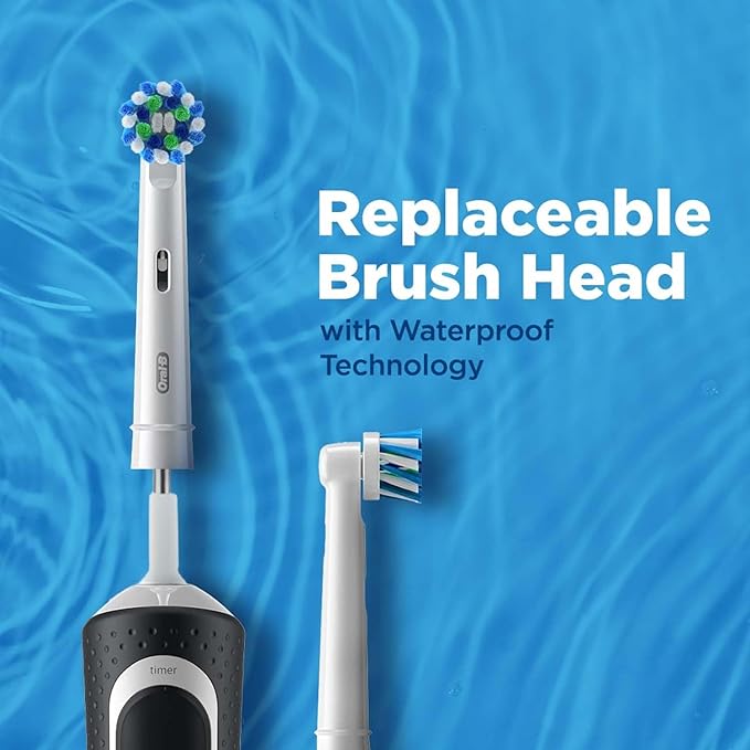 Oral B Vitality 100 Black Criss Cross Electric Rechargeable Toothbrush