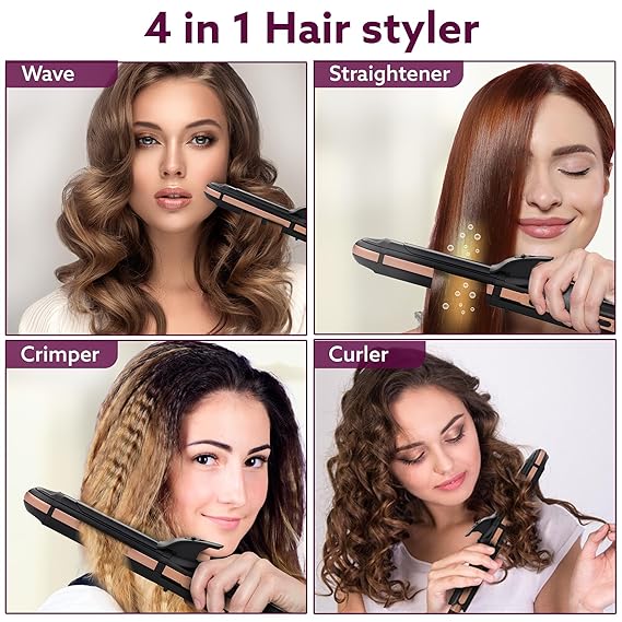 Agaro HS1719 65W 4 in1 hair Straightener
