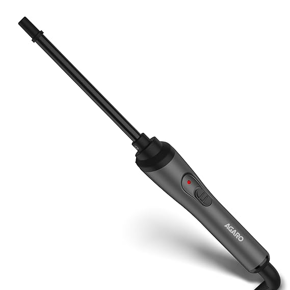 Agaro HC-8001 Chopstick Hair Curler with 10 mm Barrel & PTC Heating Technology
