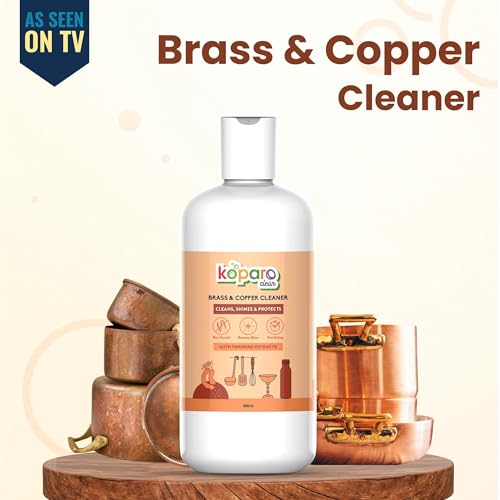 Koparo Brass & Copper Cleaner | Tarnish Remover & Metal Polish For Brass And Pital Items