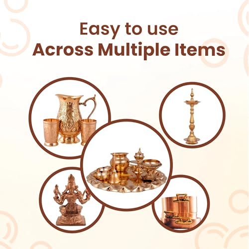 Koparo Brass & Copper Cleaner | Tarnish Remover & Metal Polish For Brass And Pital Items
