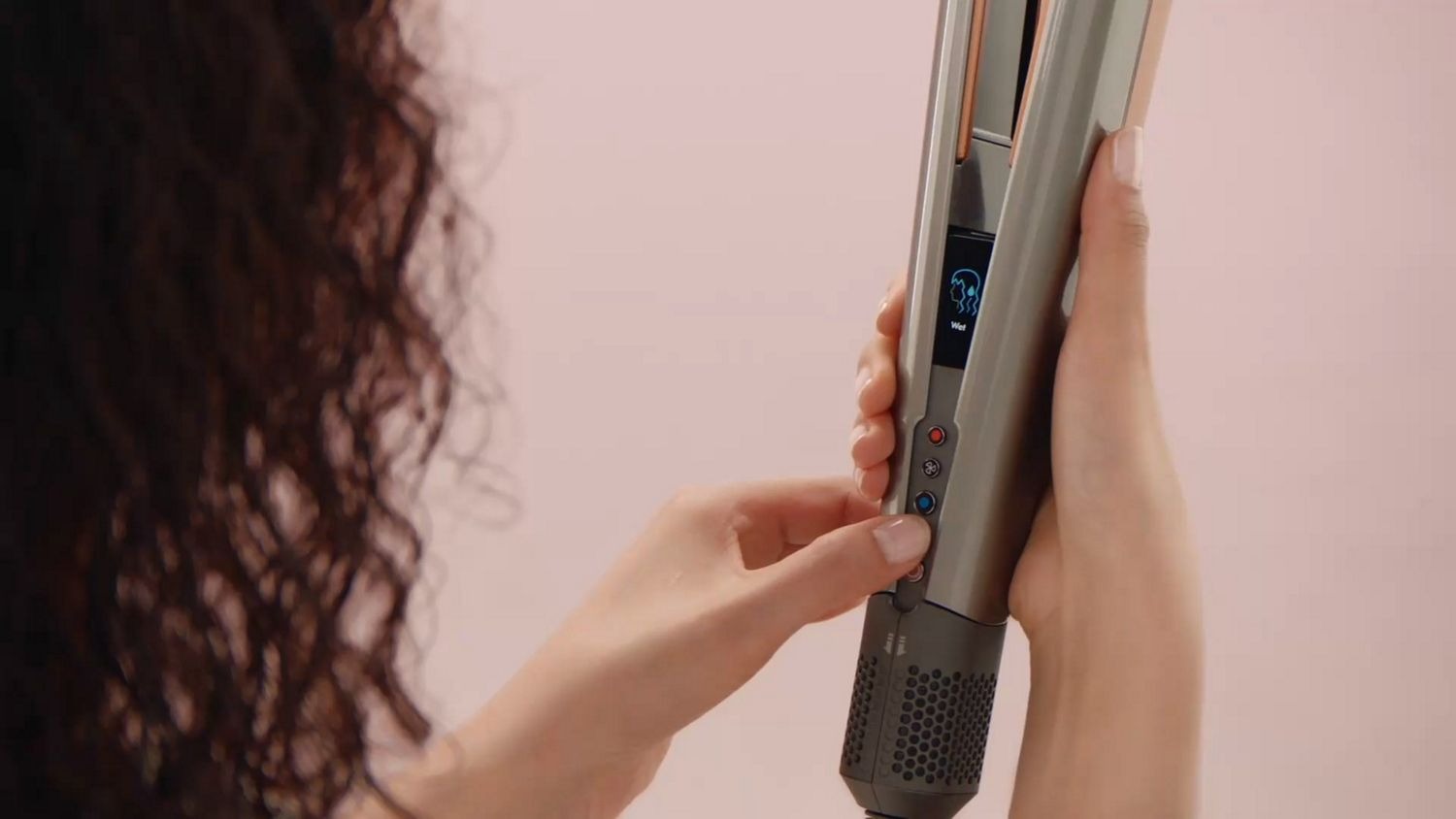 Dyson Airstrait straightener (Jasper plum)