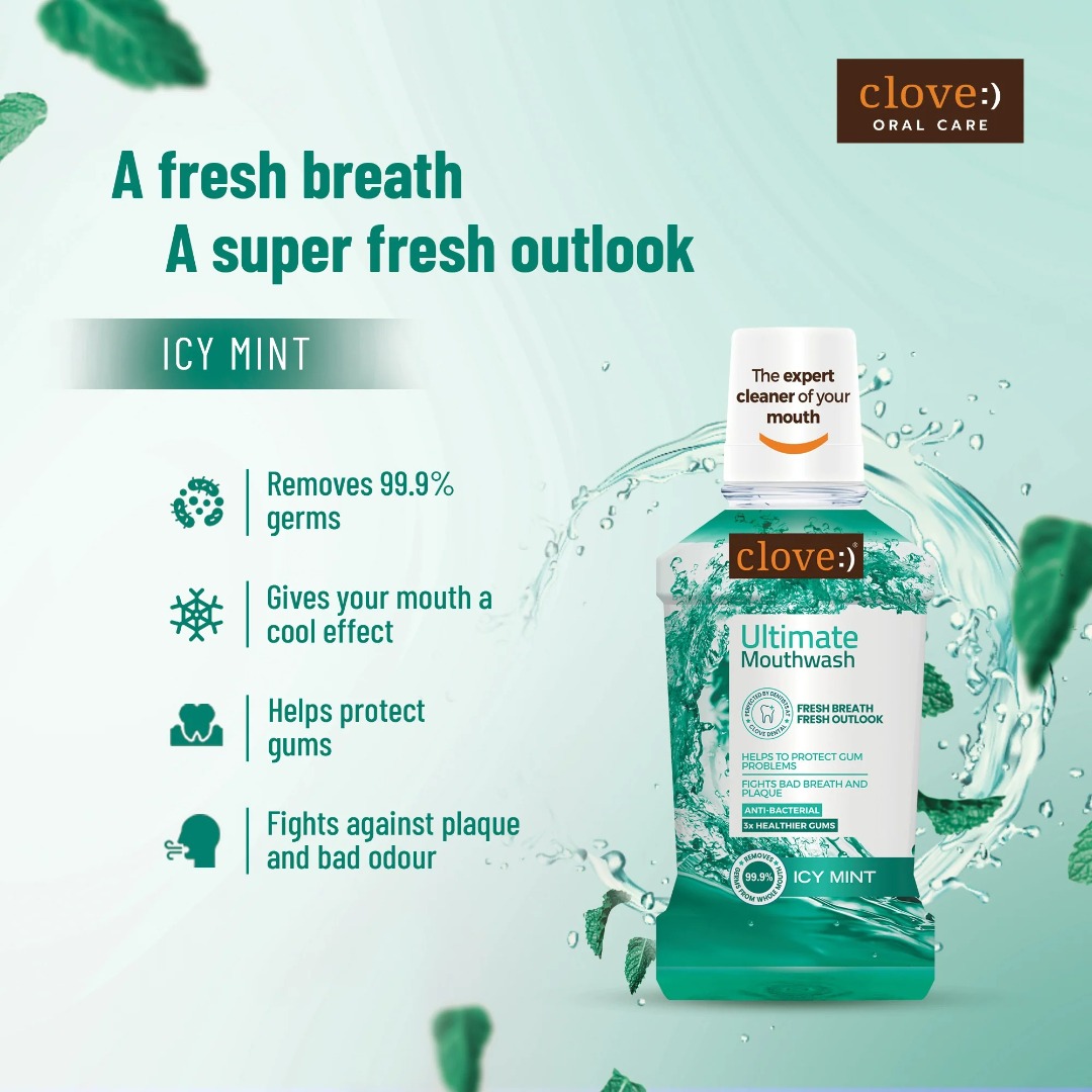 Clove Oral Care Clove Ultimate Mouthwash - 250ml