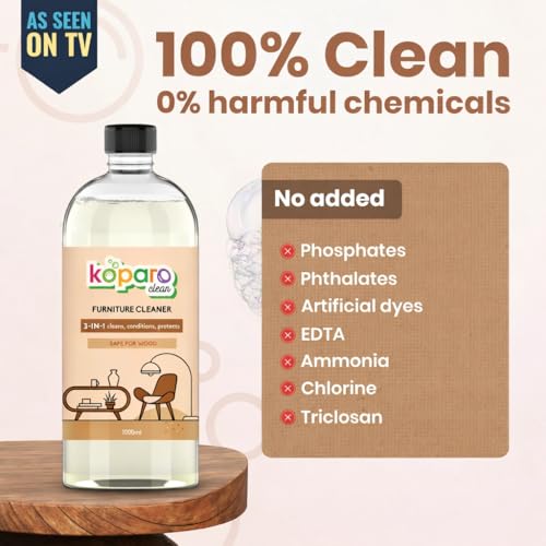 Koparo Furniture & Wood Surface Cleaner | Non-Toxic & Wood Safe