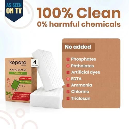 Koparo Magic Eraser | Cleaning Sponge For Stains & Marks