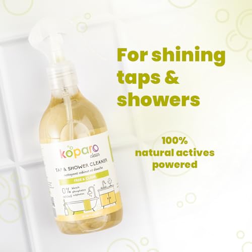Koparo Tap & Shower Cleaner | Limescale & Stain Remover (Only For Stainless Steel)