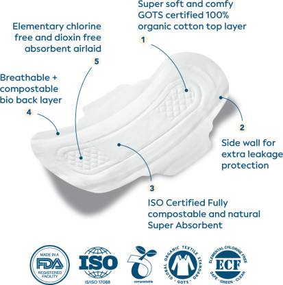 Anandi sanitary pads for women, Pack of 2