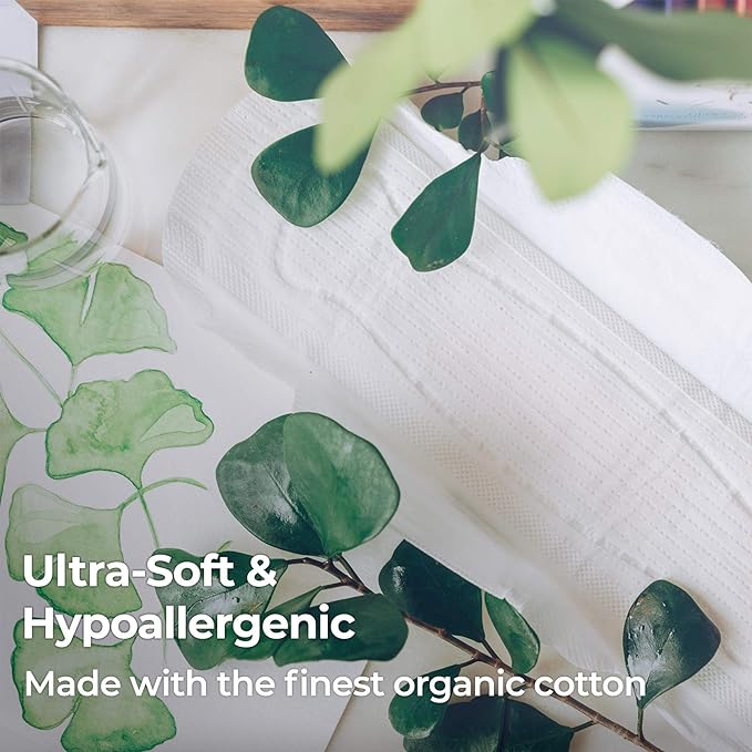 AZAH Sanitary Pads for Women, Pack of 15