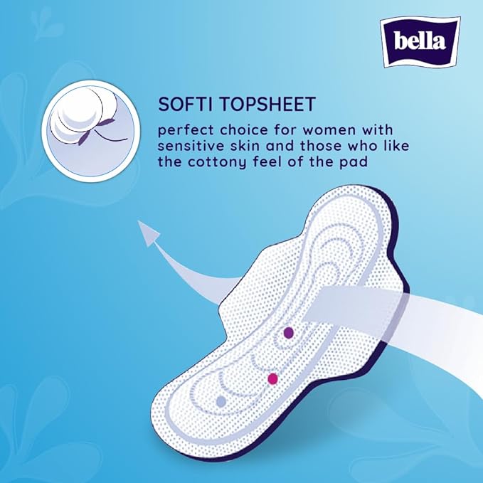 Bella Classic Maxi Softi pads for Women, Pack of 2