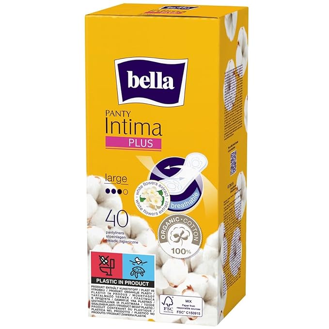 Bella Panty Intima Plus Panty Liners For Women Daily Use