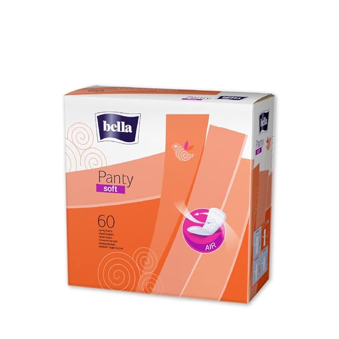 Bella Panty Soft Classic Panty Liners for Women Daily Use, Pack of 4