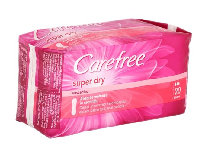 Carefree Super Dry Panty Liners