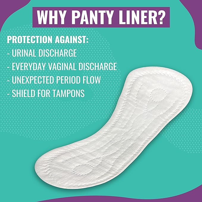 Evereve Anti-Bacterial Panty Liners for Women, Pack of 60