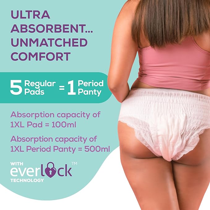 EverEve Ultra Absorbent Disposable Period Panties