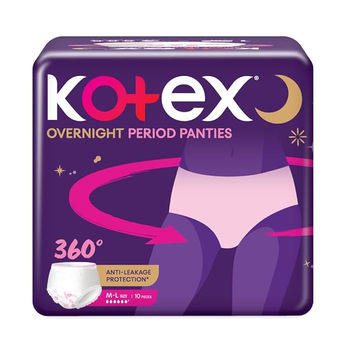 Kotex Overnight Period Panties