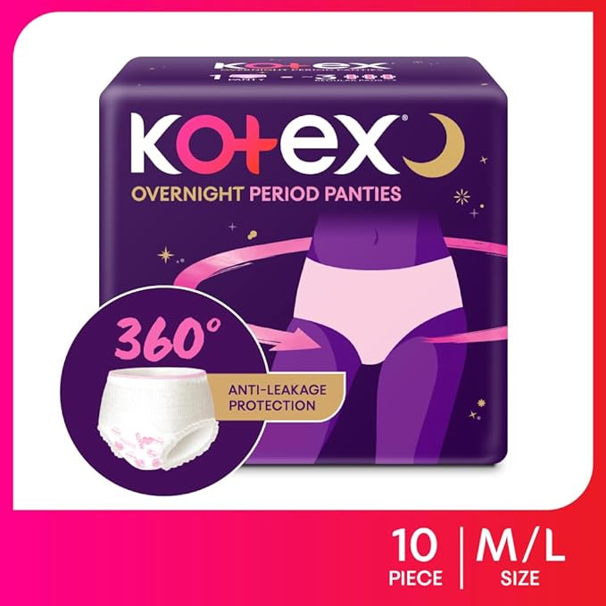 Kotex Overnight Period Panties