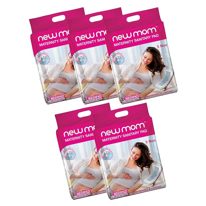 Newmom Disposable Maternity Pad-Value, Pack of 5