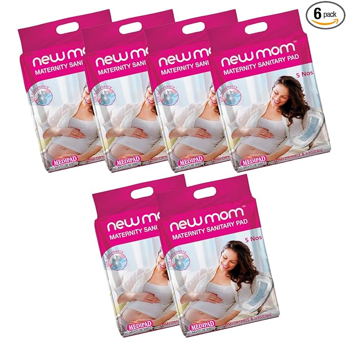 Newmom Disposable Maternity Pad-Value, Pack of 6
