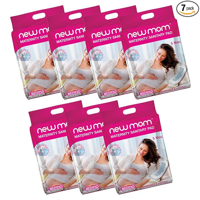 Newmom Disposable Maternity Pad-Value, Pack of 7