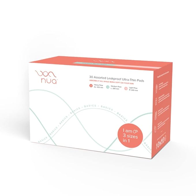 Nua Basics Pads, Pack of 30
