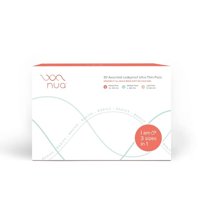 Nua Basics Pads, Pack of 30