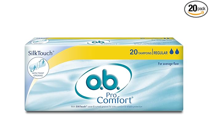 Ob ProComfort Tampons - Regular, Average Flow