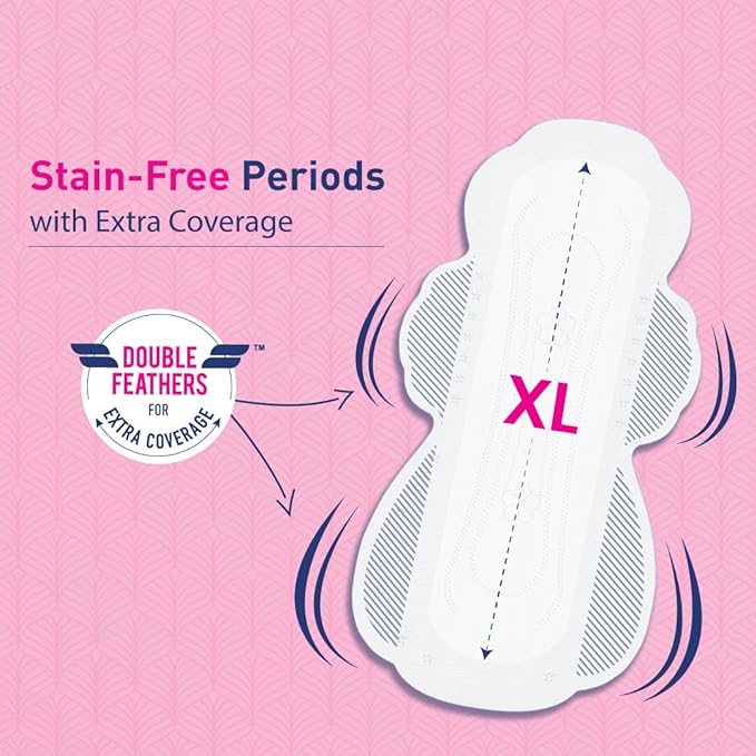 Paree Soft & Rash Free Sanitary Pads for Women, Pack of 3