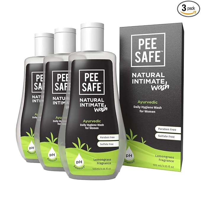 Pee Safe Intimate Wash For Women, Pack of 3