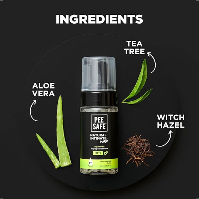 PEESAFE Natural Intimate Wash for Men
