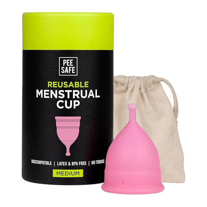 PEESAFE Reusable Menstrual Cup for Women