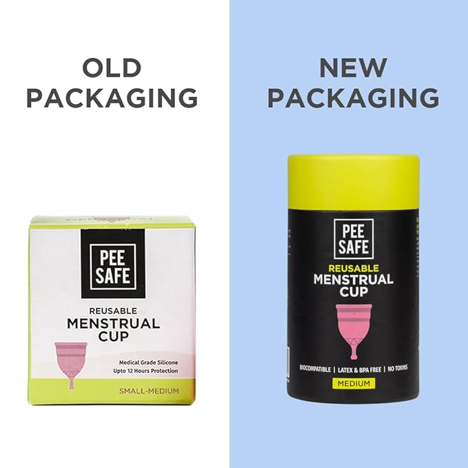 PEESAFE Reusable Menstrual Cup for Women