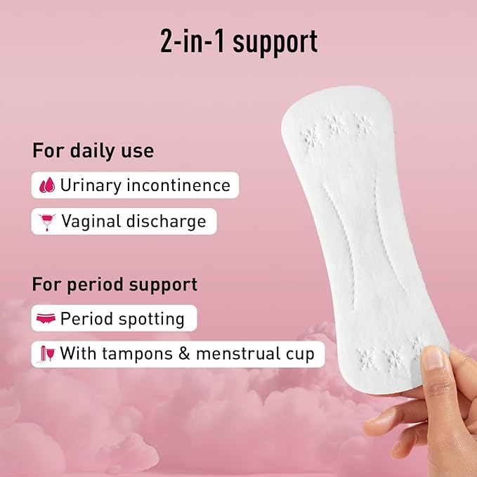 Sirona Daily Use Panty Liners for Women with Aloe Vera