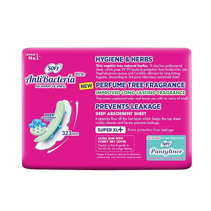 Sofy Anti Bacteria Extra Long Sanitary Pads