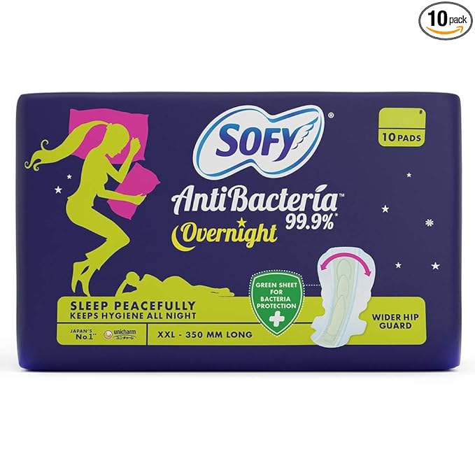 Sofy Anti Bacteria Overnight Extra Long Sanitary Pads