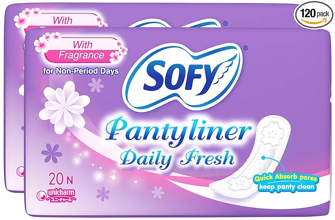 Sofy Daily Fresh Panty Liner, Pack of 2