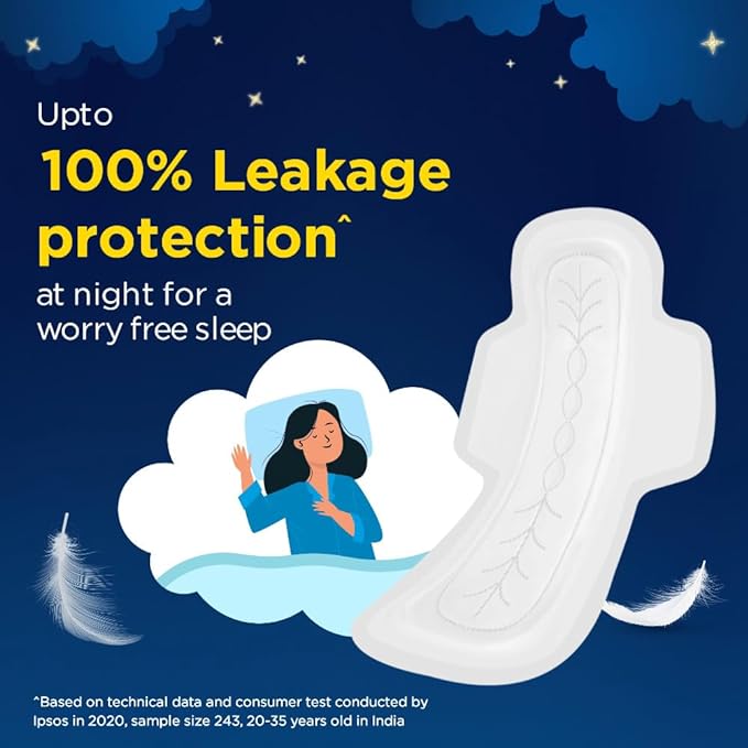 Stayfree Secure Night Sanitary Napkins for Women Combo Offer pack