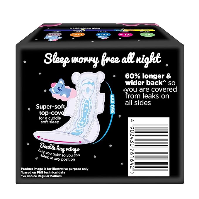 Whisper Bindazzz Night Koala Soft Sanitary Pads