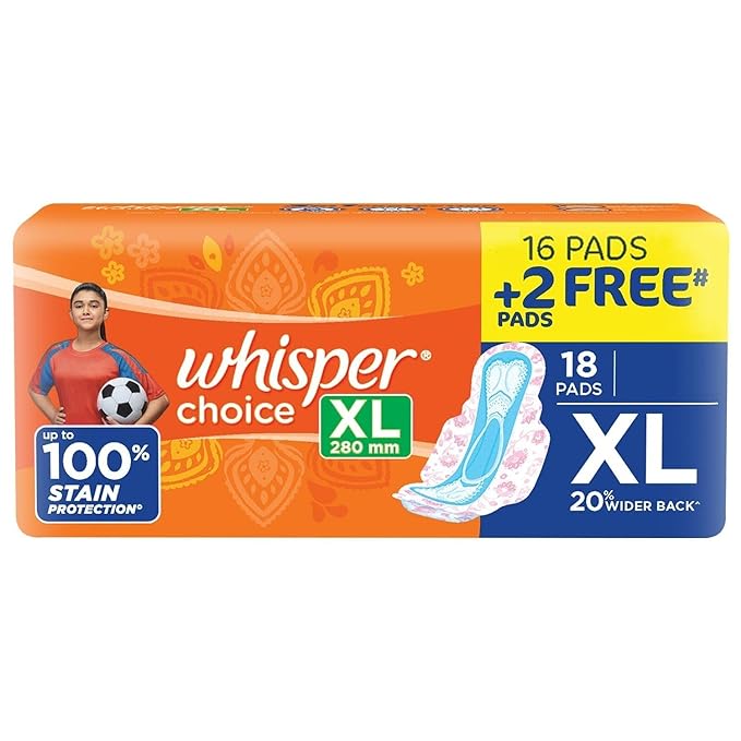Whisper Choice Sanitary Pads for Women