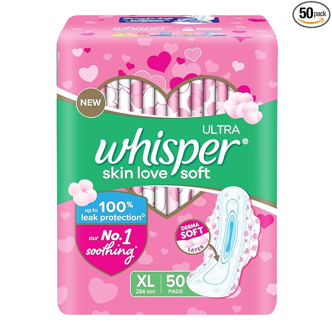 Whisper Ultra Skinlove Soft Sanitary Pads for Women