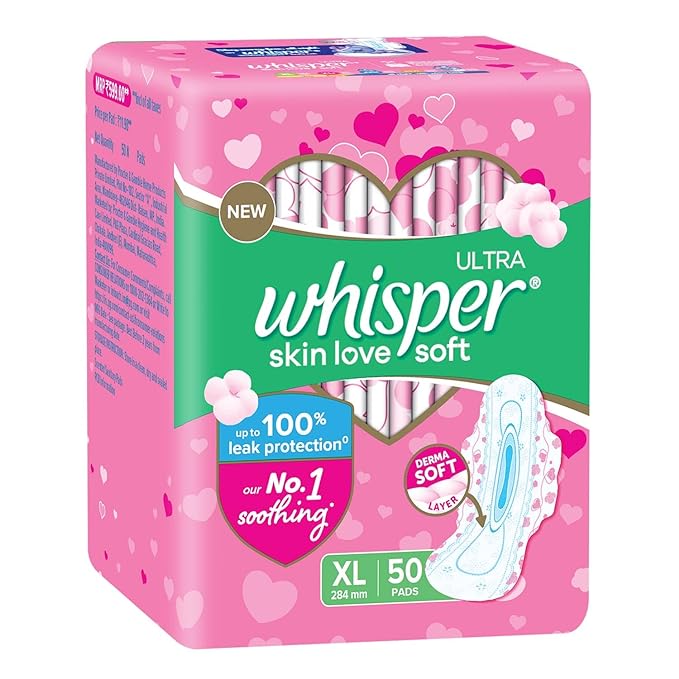 Whisper Ultra Skinlove Soft Sanitary Pads for Women