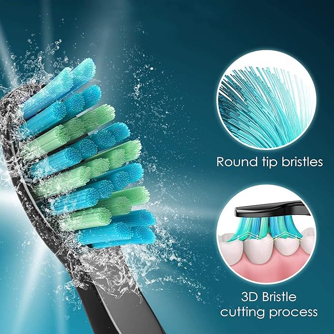Agaro Cosmic & Cosmic Plus Brush Head Refill 4+1 Pcs