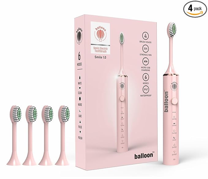 Balloon Sonic Electric Toothbrush