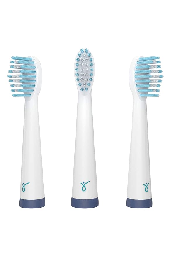 Caresmith SPARK & SPARK One Toothbrush Replacement Brush Heads Soft,  Pack of 3