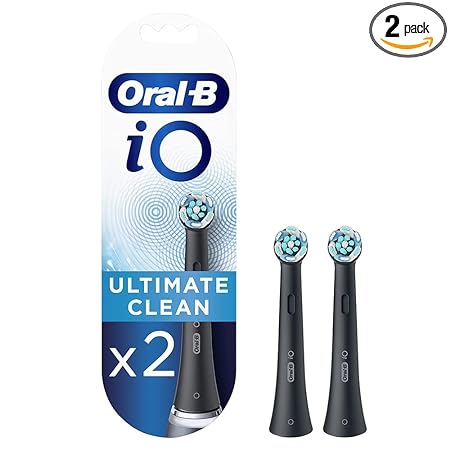 Oral B IO Electric Toothbrush Replacement Brush Heads, Pack of 2