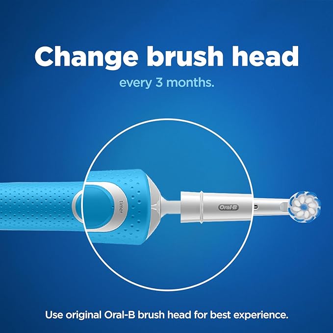 Oral B Sensitive Clean Refills, Original Replaceable Brush Head Electric Toothbrushes, Pack Of 2