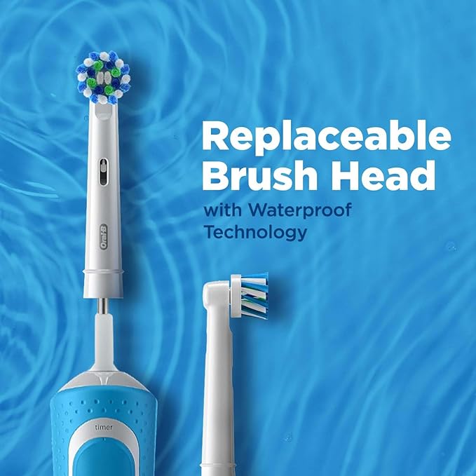 Oral B Vitality 100 Blue Criss Cross Electric Rechargeable Toothbrush