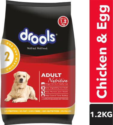 Drools Chicken and Egg Adult Dry Dog Food