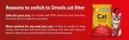 Drools Clumping Lavender Fragrance Cat Litter (For multiple cats)