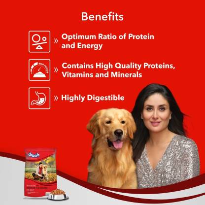 Drools Optimum Performance Adult Dry Dog Food- Chicken Flavor